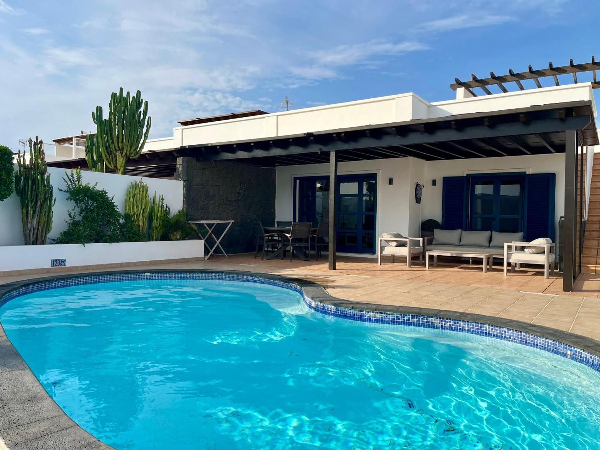 Splendid Casa Nostra, Private Pool, Wifi, Garden Villa Playa Blanca Dış mekan fotoğraf