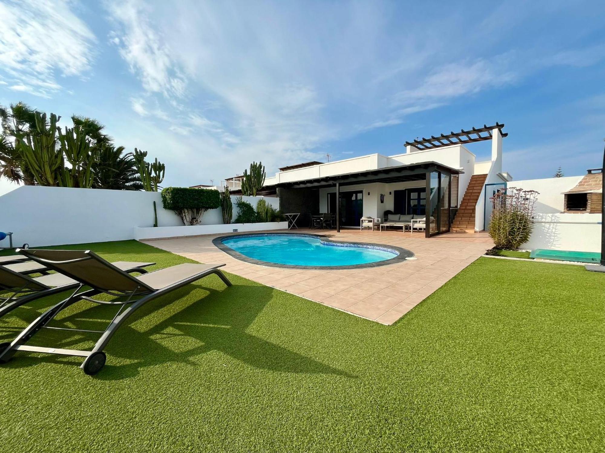 Splendid Casa Nostra, Private Pool, Wifi, Garden Villa Playa Blanca Dış mekan fotoğraf